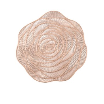 Mantel Rosas Rosa Gold Mod: 3604
