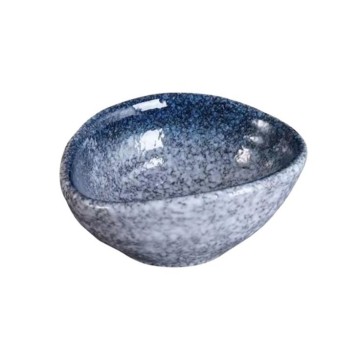 Salsera Oval Azul Nevado 10x7x4cm