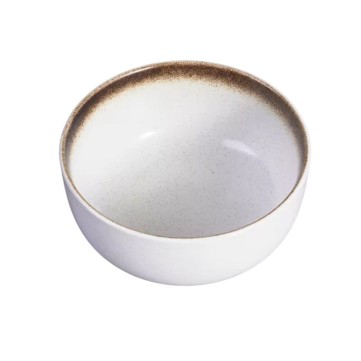 Salsera Blanca Filo Café 8.5x2cm 