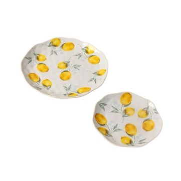 Vajilla 2pzs Limones 
