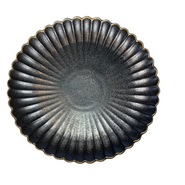 Plato Aura Negro 26cm 