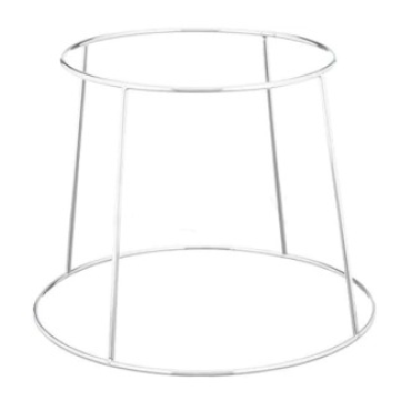 Base Para Pizza Cromada 25x22x17