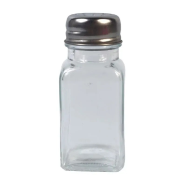 Salero de vidrio cuadrado Mod: 1910