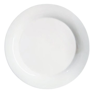 Plato Trinche 20cm Melamina Blanca 