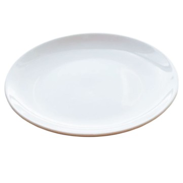 Plato Trinche Cup 21.3 cm Melamina Blanca Brillante