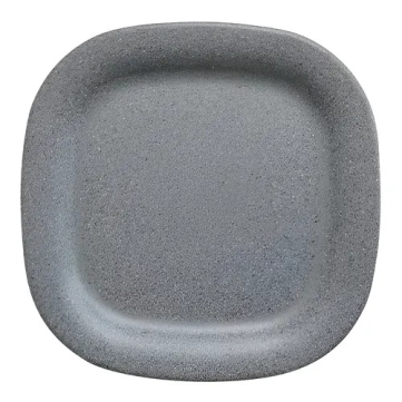 Plato Cuadrado 8" Melamina Gray Granite Plato Cuadrado 8" Melamina Gray Granite