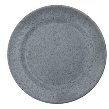 Plato Trinche 9" Horeca Melamina Gray Granite Plato Trinche 9" Horeca Melamina Gray Granite