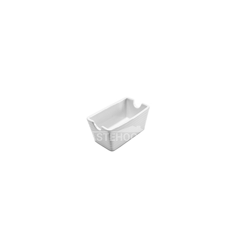 Azucarera sobres rectangular 12.5x7cm olas