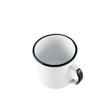 Vaso Recto 8cm Sin Anillo Peltre Blanco 