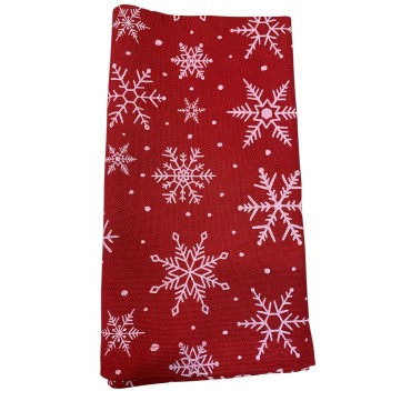 Servilleta Estampada Copos de Nieve