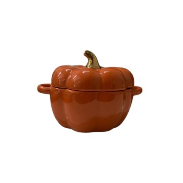 Bowl diseño calabaza naranja 13.3x11.5cm 