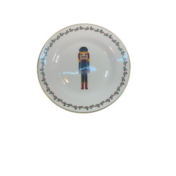 Plato Cascanuez Azul 8"