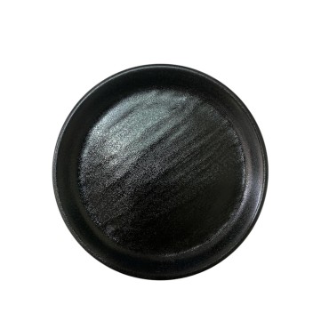 Plato trinche 15cm plano titanio agua 