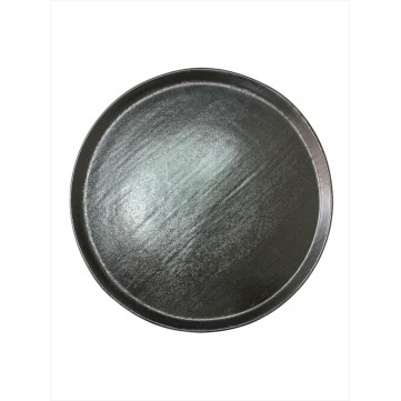 Plato trinche 32cm titanio 