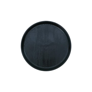 Plato Trinche 15cm Plana Titanio Agua