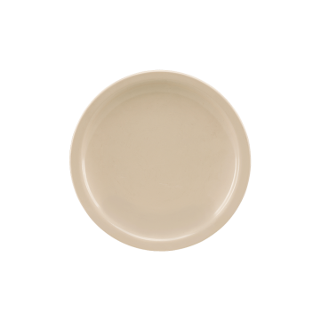 Plato trinche 8" melamina beige 