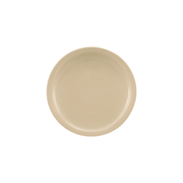 Plato trinche 6.5" melamina beige 