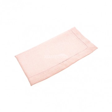 Servilleta baby pink lino vintage 50x50cm