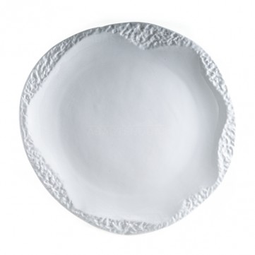 Plato trinche 30cm roca porcelana