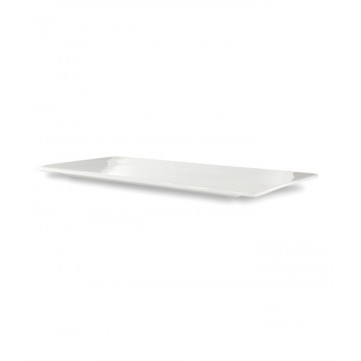 Bandeja rectangular plana 37x17cm