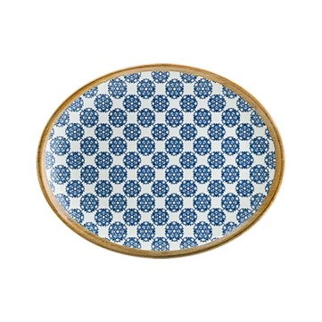 Plato ovalado 25cm Lotus 