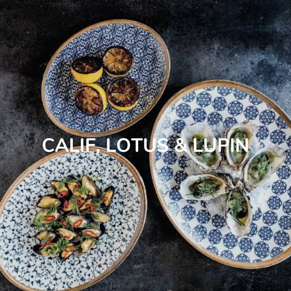 Calif, Lotus & Lupin
