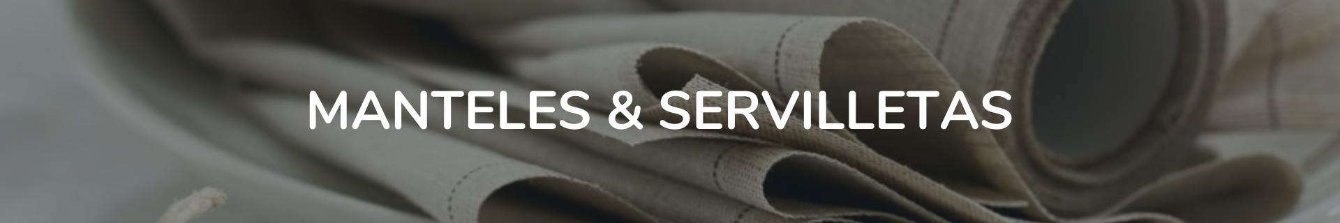 Manteles & Servilletas 